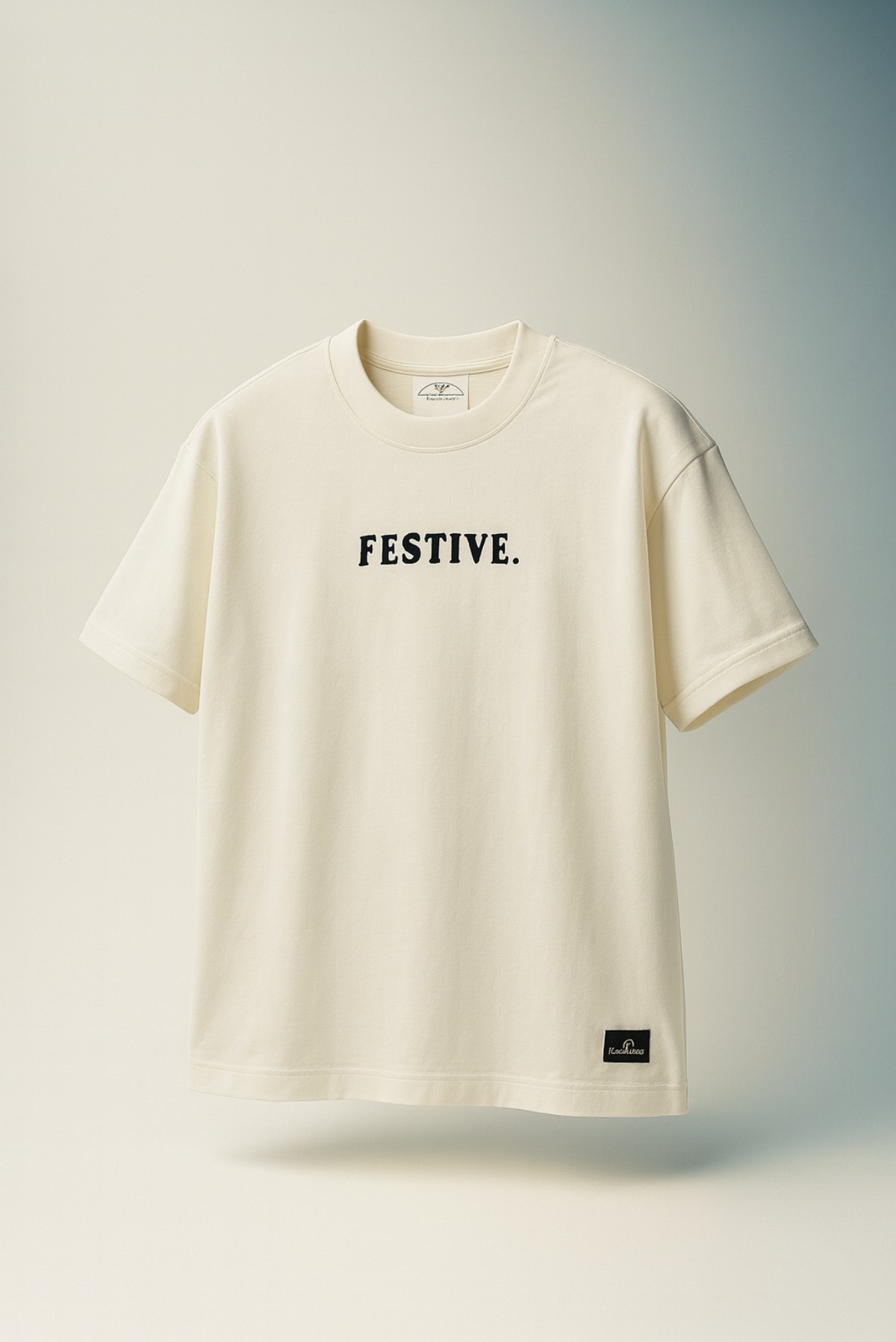 Line Drop Tee - Festive - Image 3