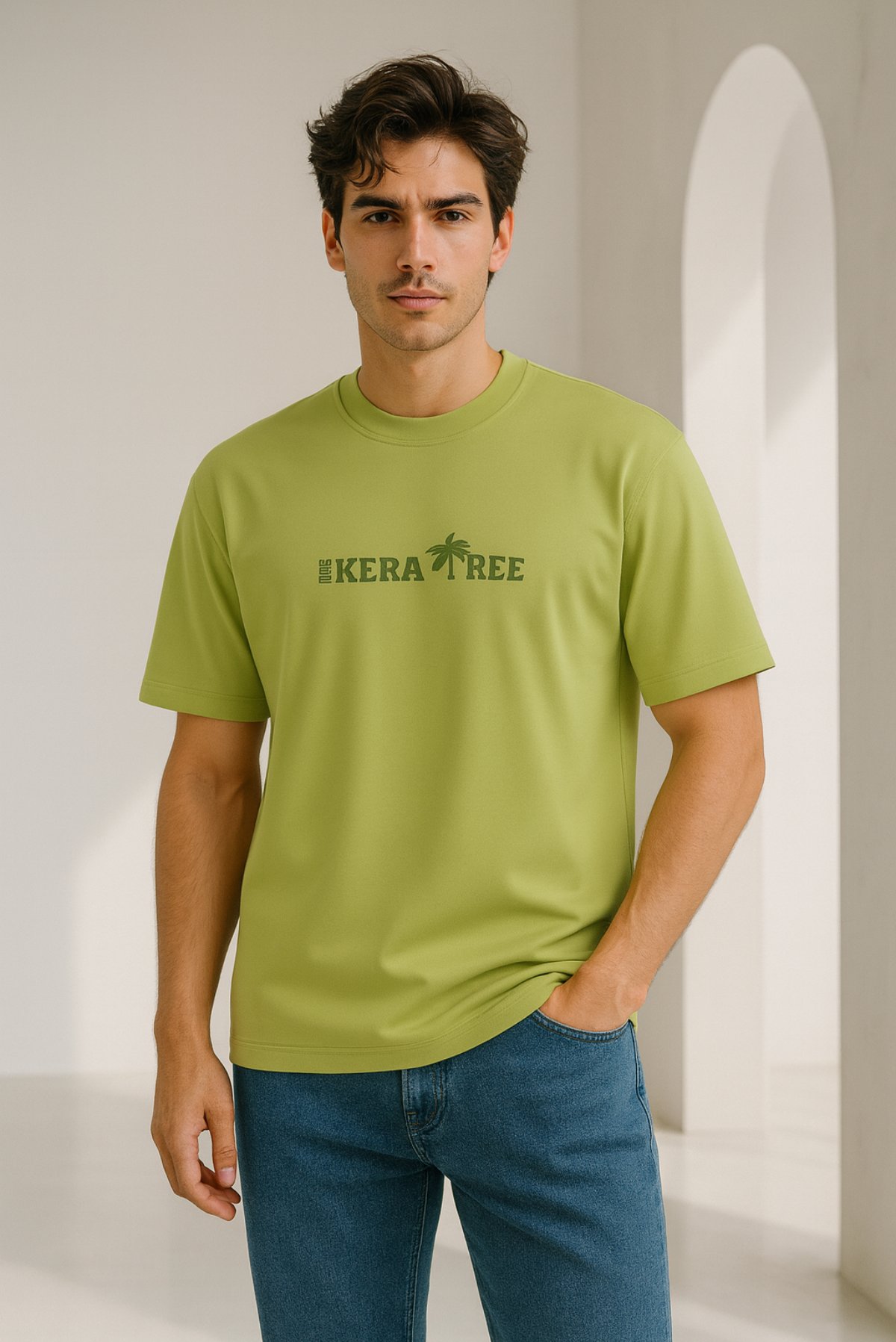 Line Drop Tee - Kera