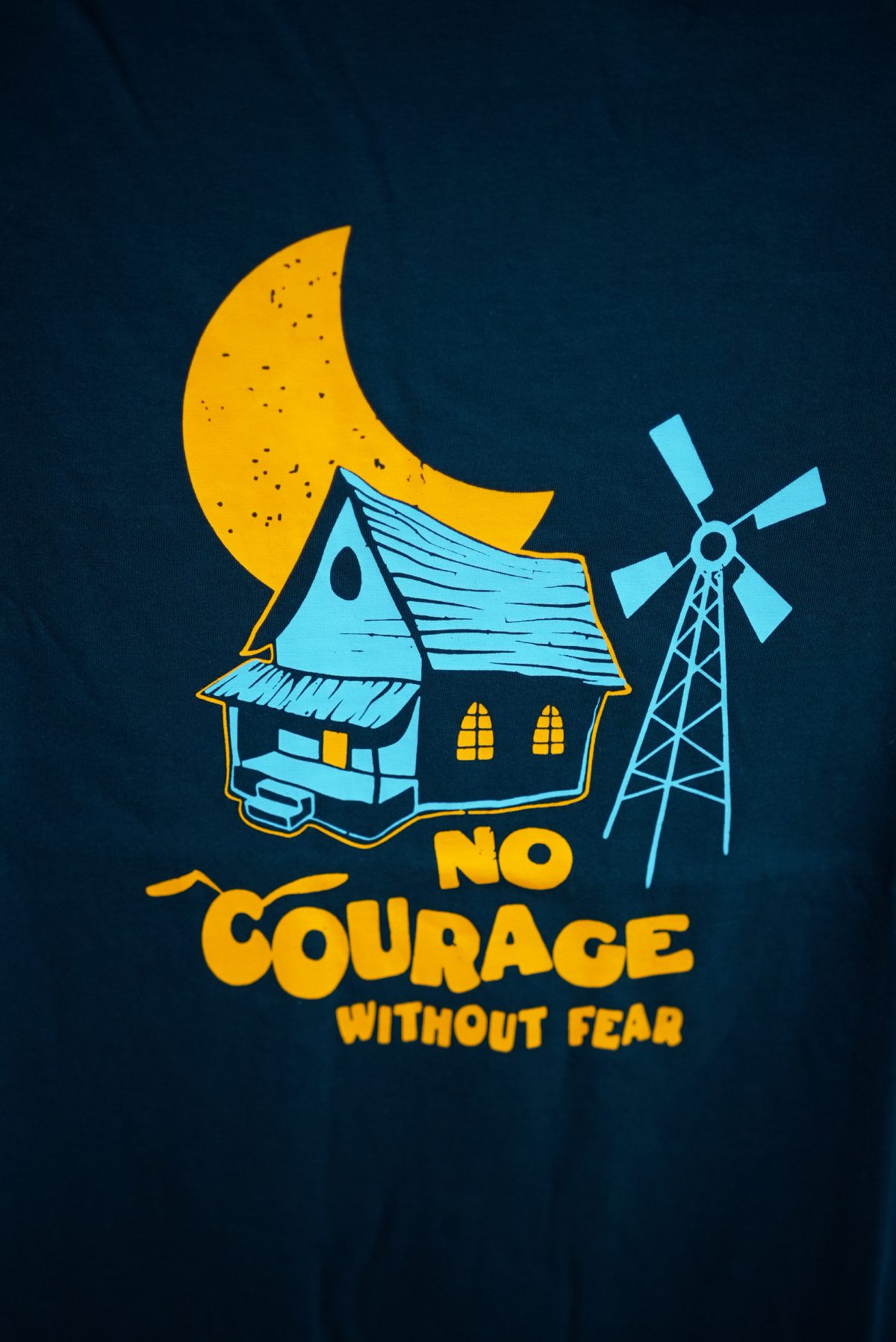 Line Crew Tee - No Courage - Image 5