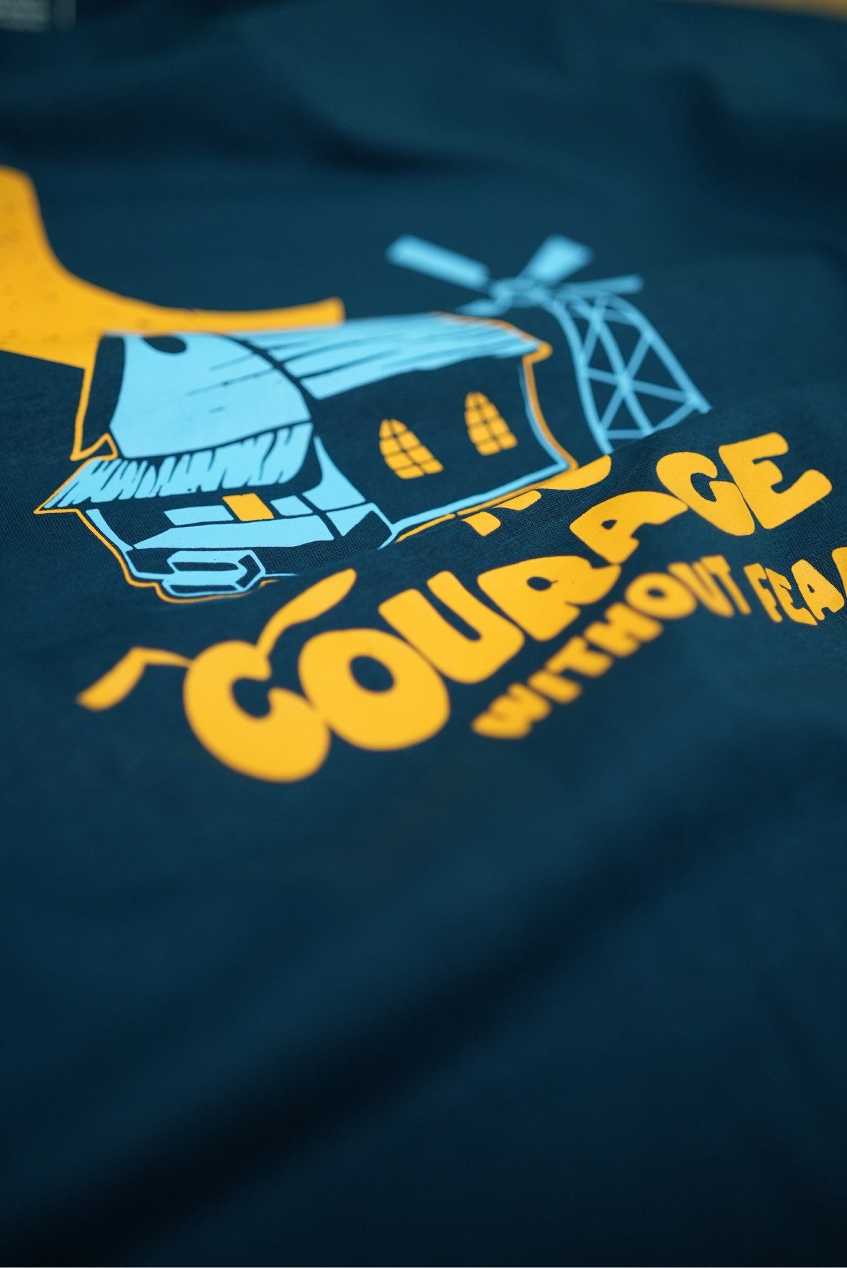 Line Crew Tee - No Courage - Image 8