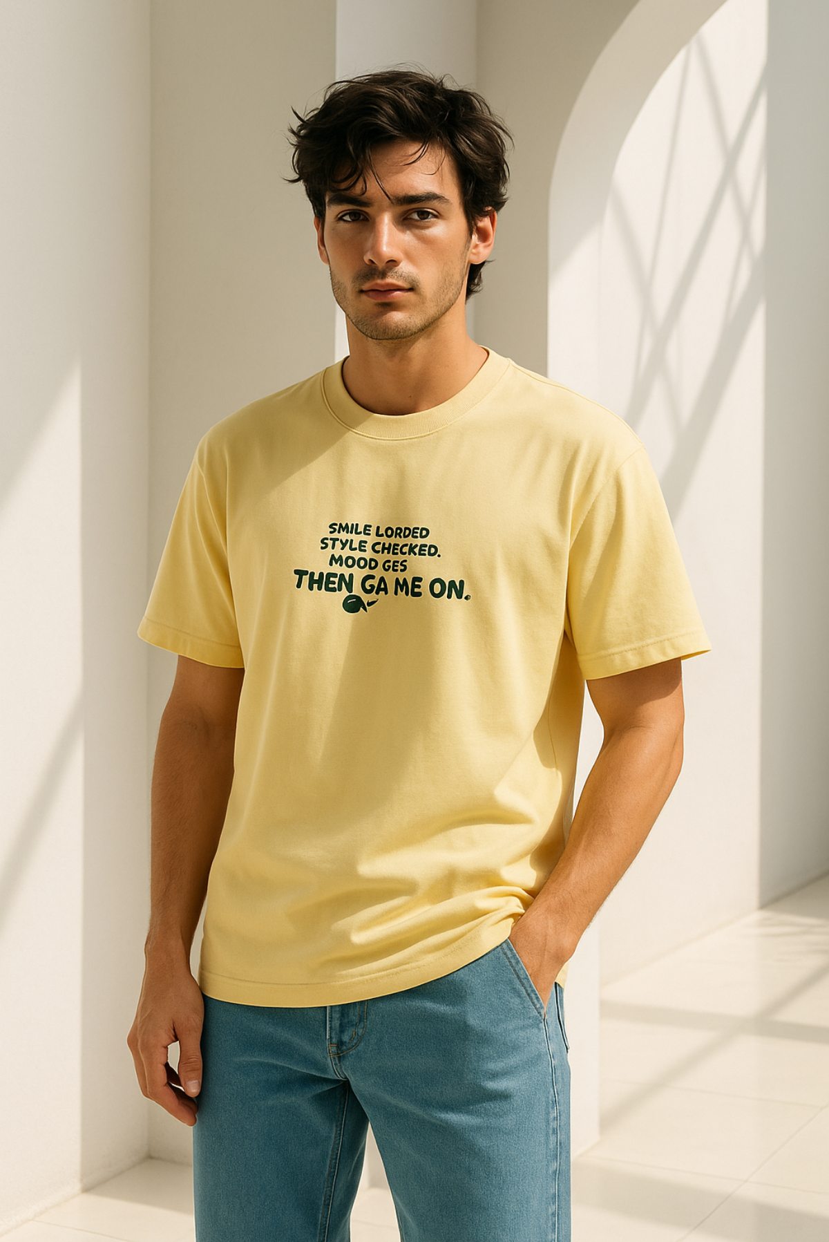Line Drop Tee - Thenga