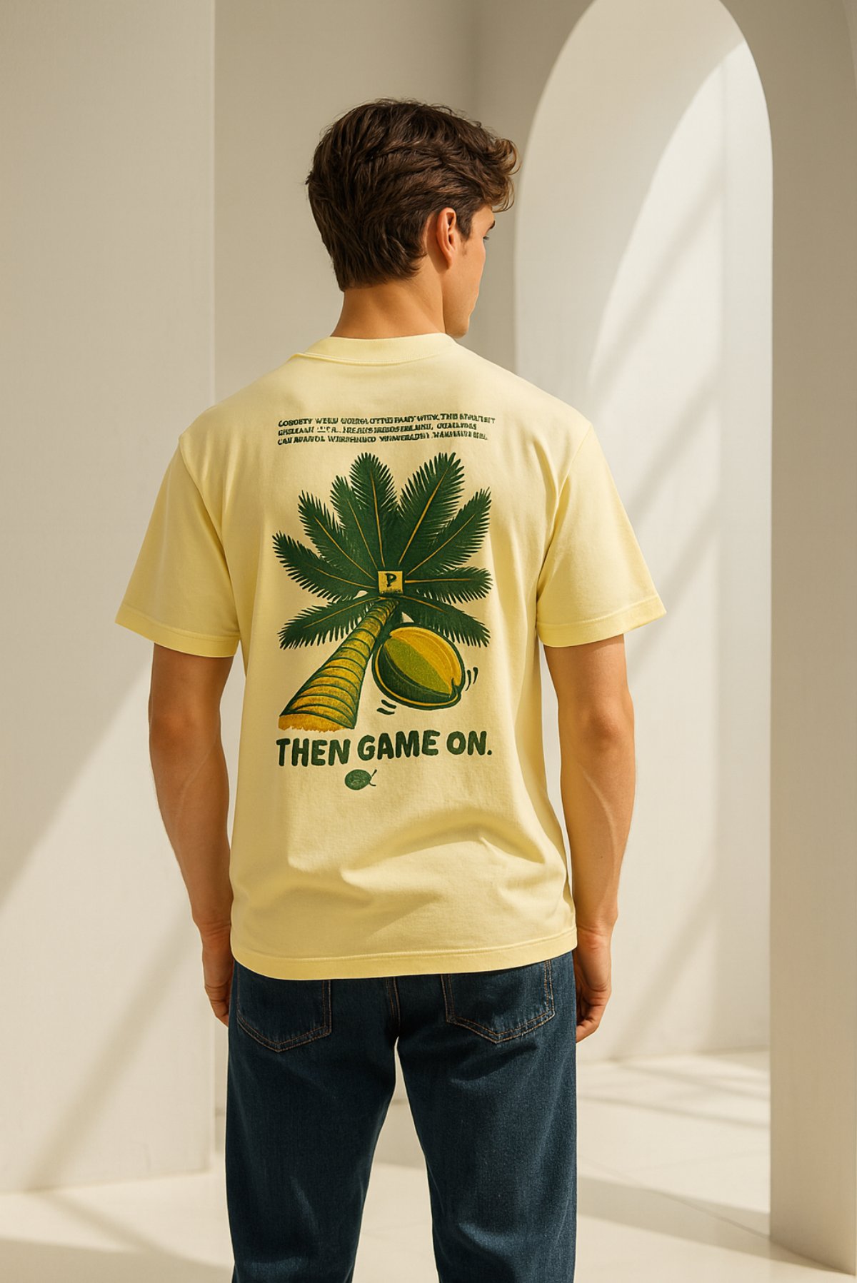 Line Drop Tee - Thenga - Image 2